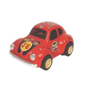 Masuda VW Volkswagon Charger Beetle Pull Back Worn Vintage Rare STP Japan